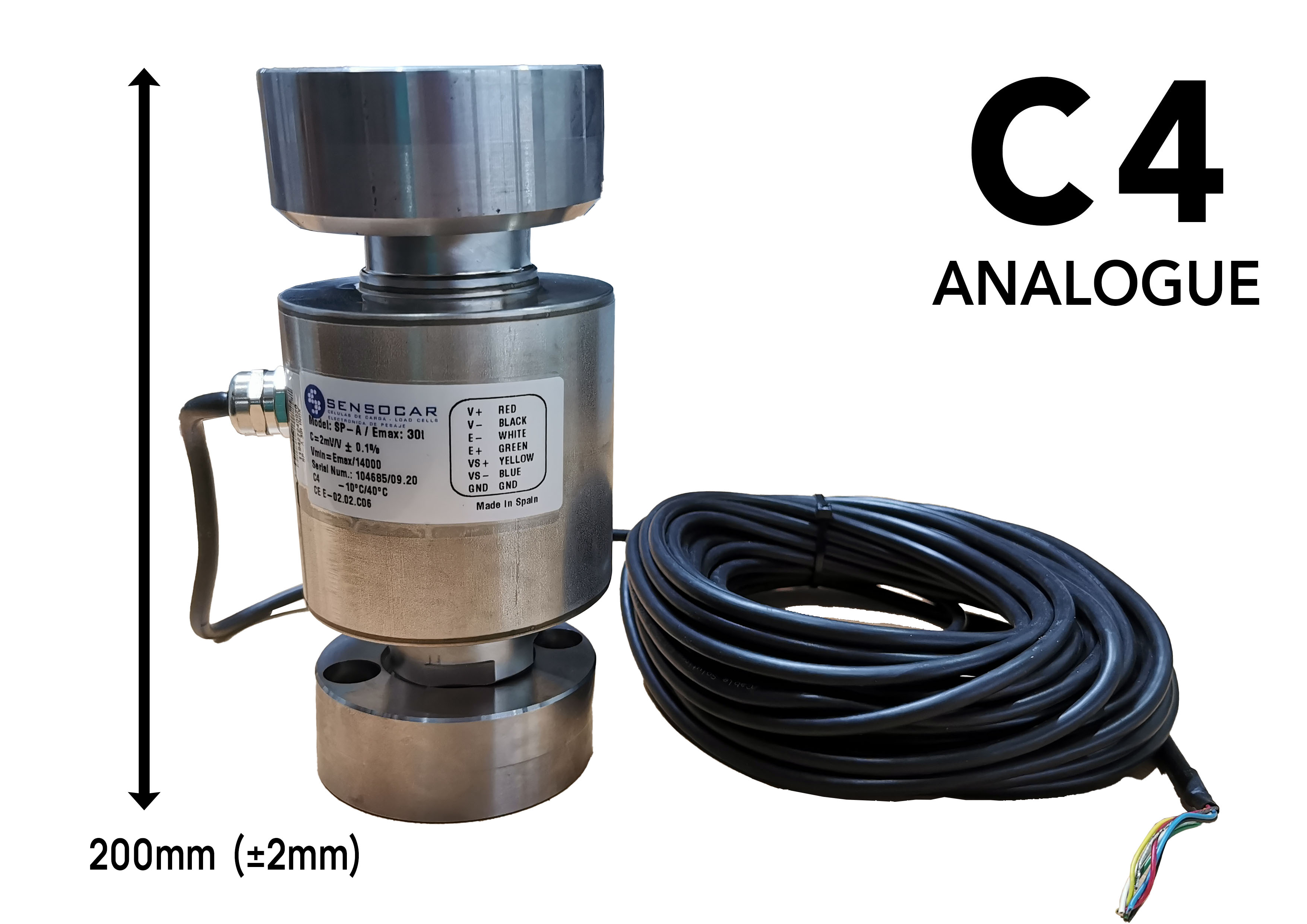 Substitute load cell for weighing scale / truck scale