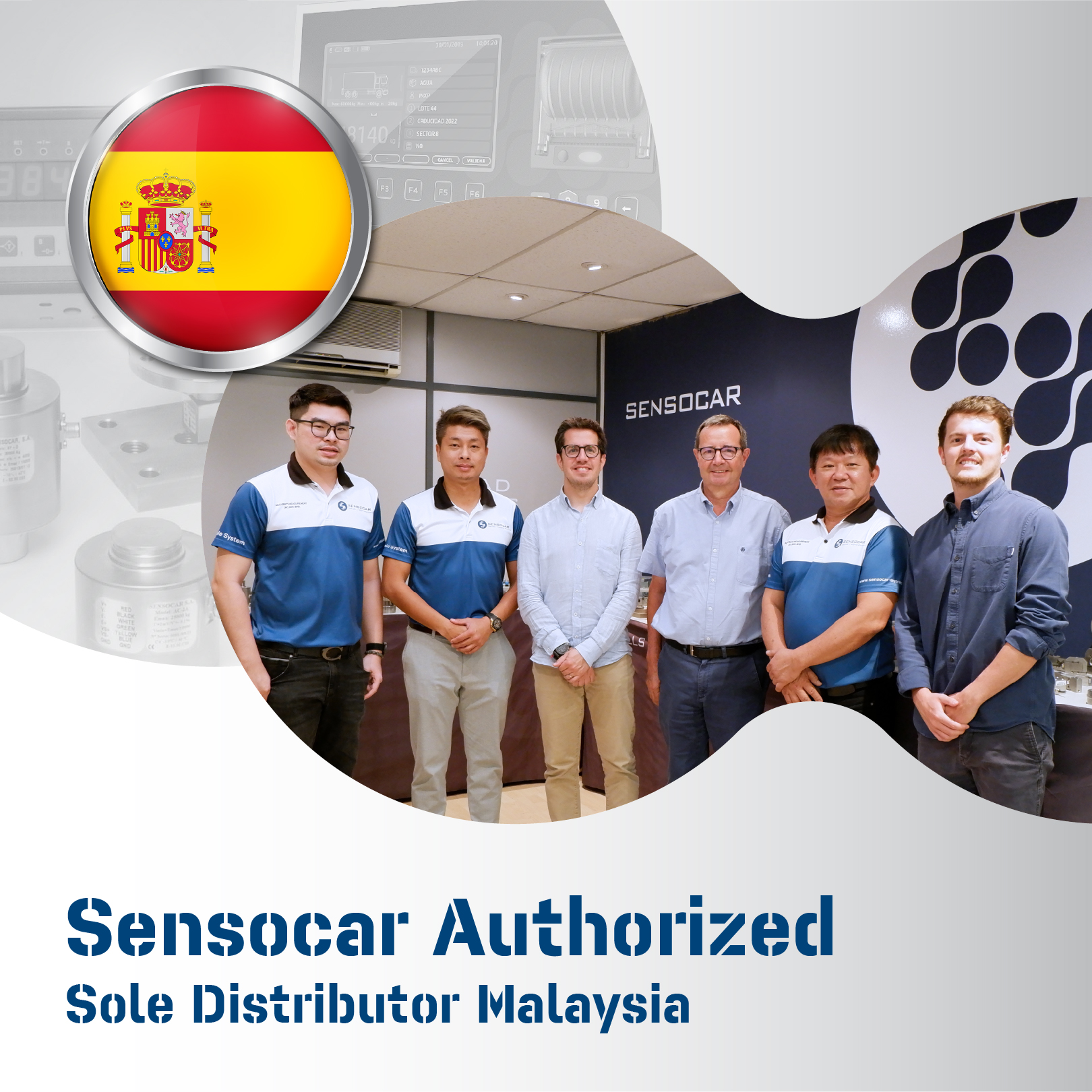 weighbridge in warehouse - sensocar sole distributor 